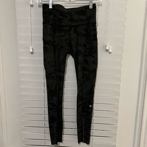 Lululemon Cameo Fast and Free Leggings